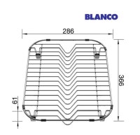 MEDIDAS ESCURRIDOR PARA PLATOS PLENTA BLANCO